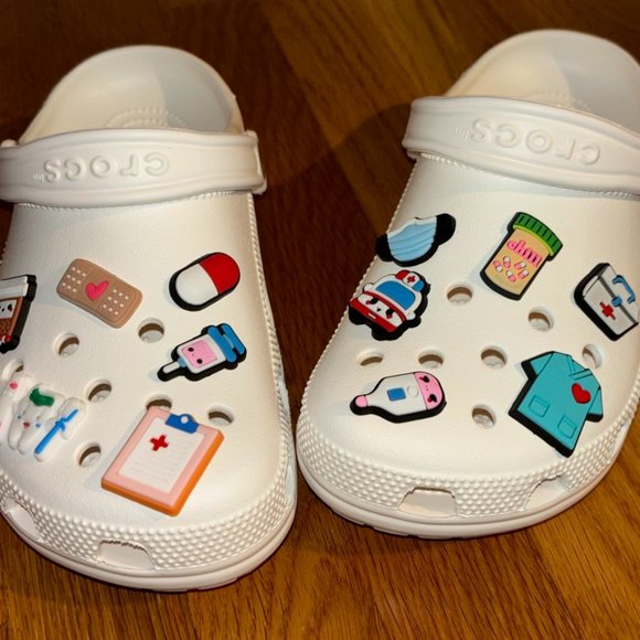 Accessories - Crocs Charm Nurse Doctor Healthcare Medical 12 piece set